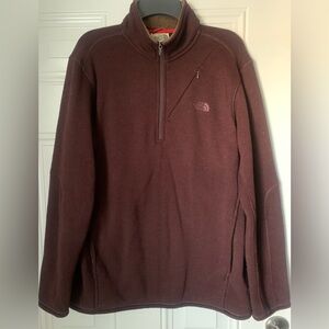 The North Face Men's Half Zip Jacket Size L